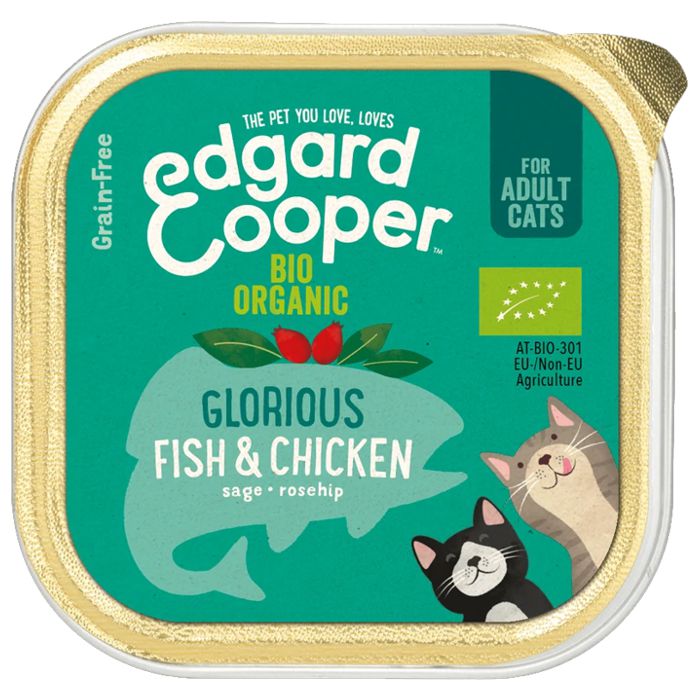 Paté GATS peix-pollastre 85g EDGARD COOPER