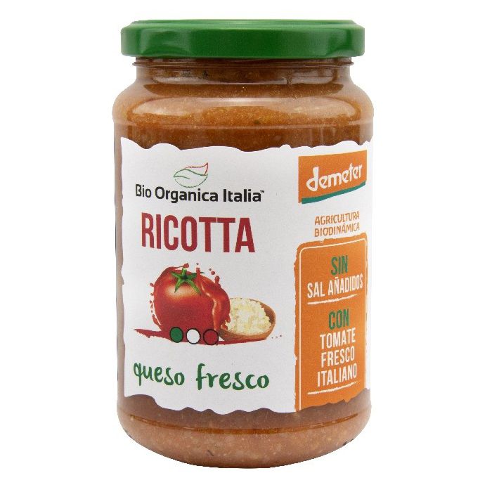 Salsa tomàquet-ricotta 350ml B.O. ITALIA